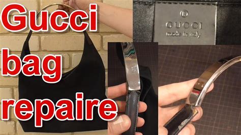 how to repair gucci belt|where to repair gucci bag.